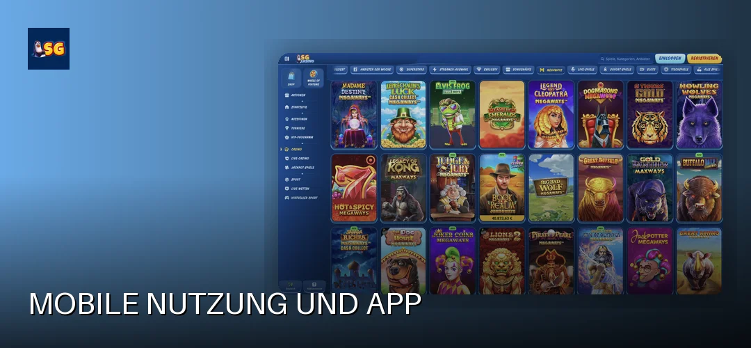 SG Casino promotional banner
